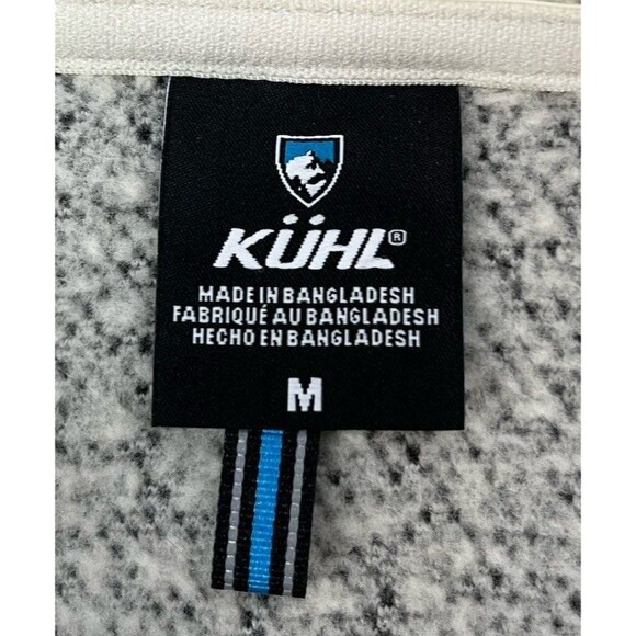Kuhl Prism 1/4 Zip Sherpa Fleece Pullover Sweatshirt Women’s Medium Zip Pockets - Picture 7 of 11